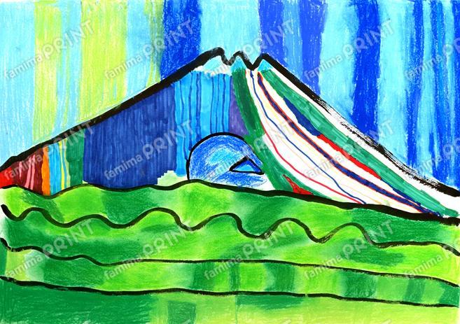驚きと感動、元気と勇気を与えてくれる魅力満載のアート作品16　天野嘉人　富士山