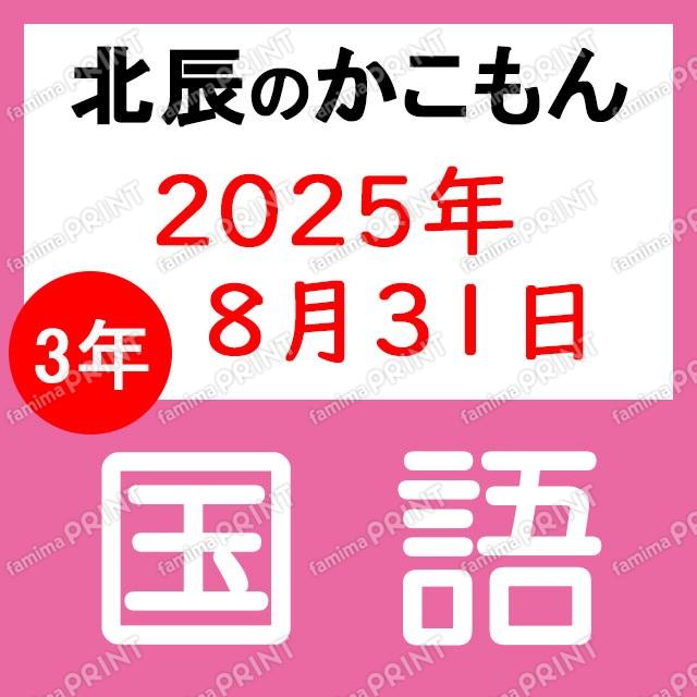 2025年度北辰考试3年4次国语
