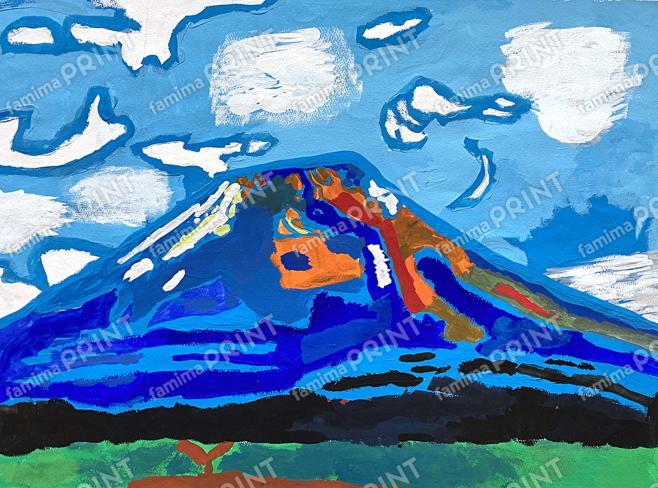 驚きと感動、元気と勇気を与えてくれる魅力満載のアート作品24　宇川輝　富士山