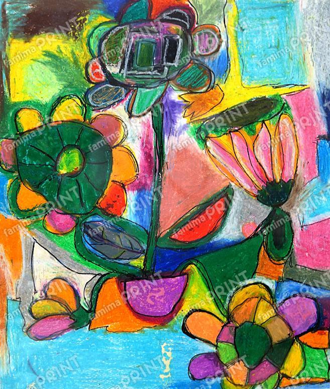 秋を彩る小さなアート 作品30　原崎真由美　心もよう