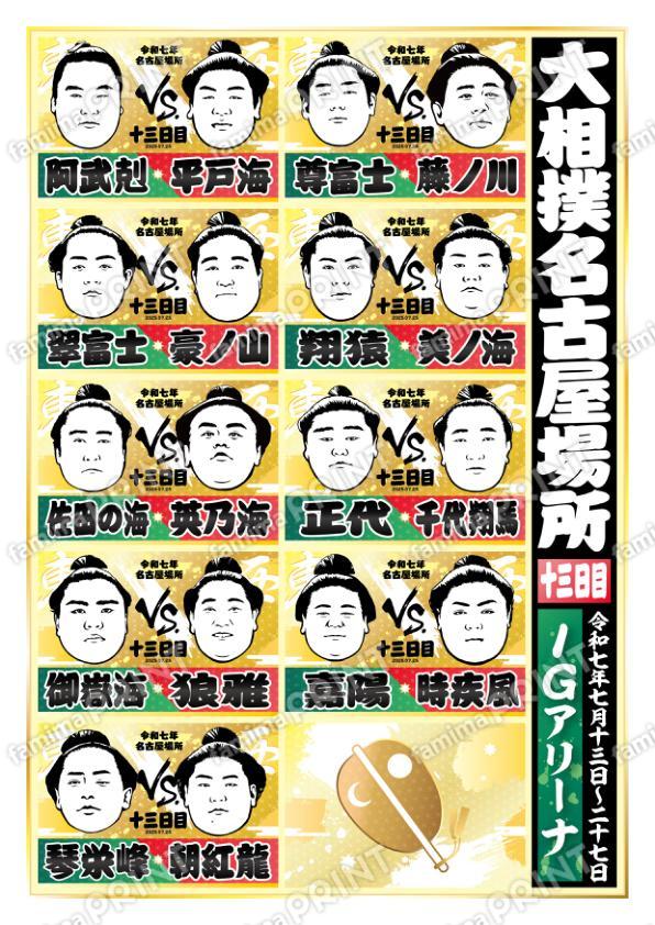 名古屋場所　十三日目No.2