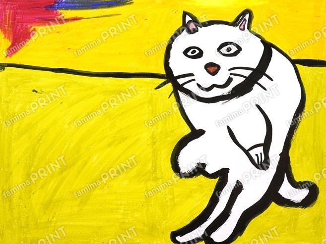 驚きと感動、元気と勇気を与えてくれる魅力満載のアート作品09　小塩祐二　ネコ