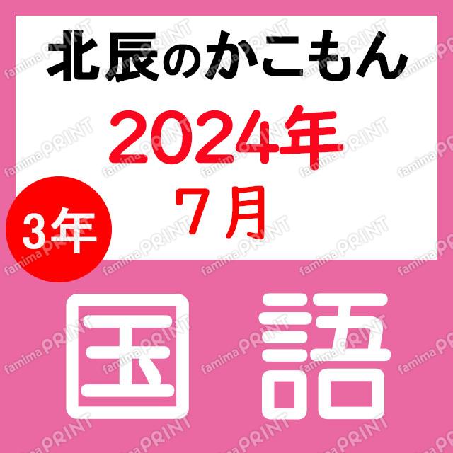 2024年度北辰テスト３年３回国語