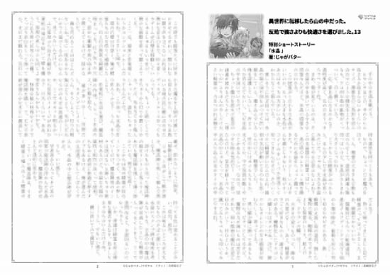 異世界に転移したら山の中だった。反動で強さよりも快適さを選びました。…13巻特典SS「水晶」