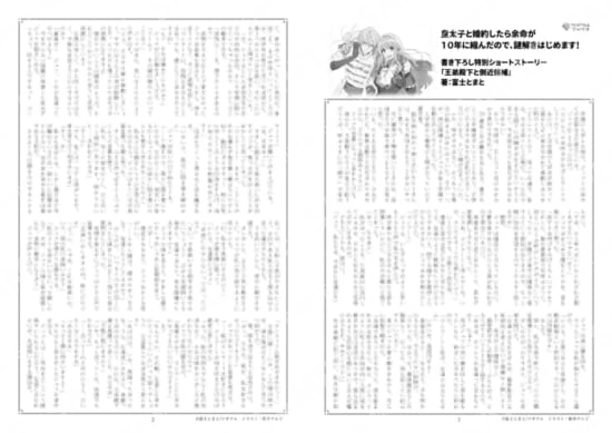 皇太子と婚約したら余命が１０年に縮んだので、謎解きはじめます！…書き下ろしSS「王弟殿下と側近候補」