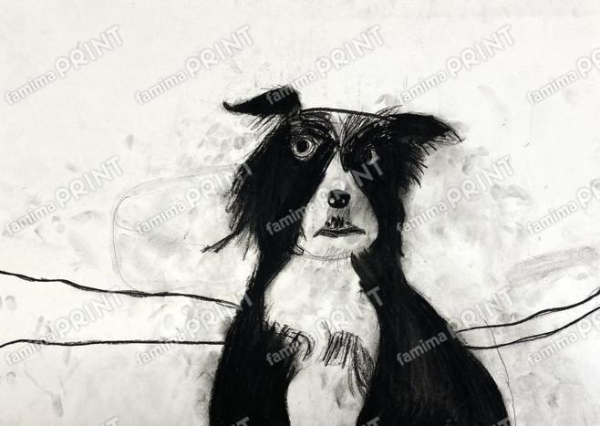 毎日に彩りを添えるアート06　遠藤 佑紀　the dog