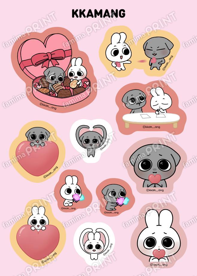 カムンとアント_2_ステッカー