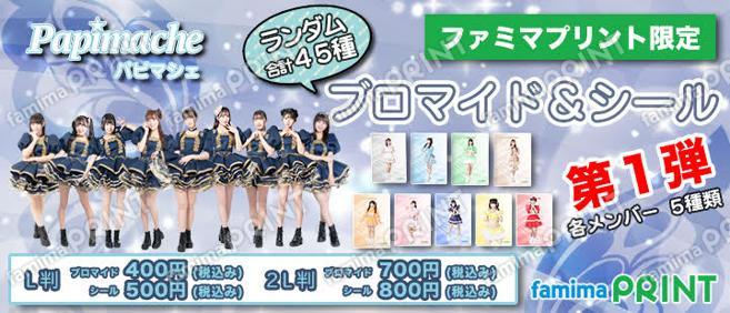 パピマシェ ランダムブロマイド＆シール第１弾