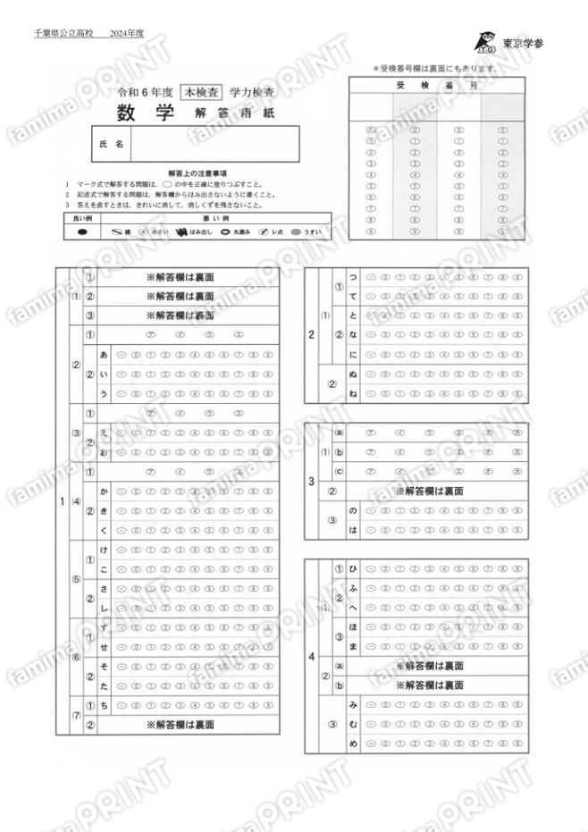 2024Z12千葉県数学