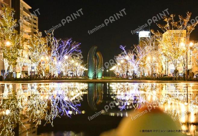 マグニョンブロマイド （みなと大通り公園ライトアップ）