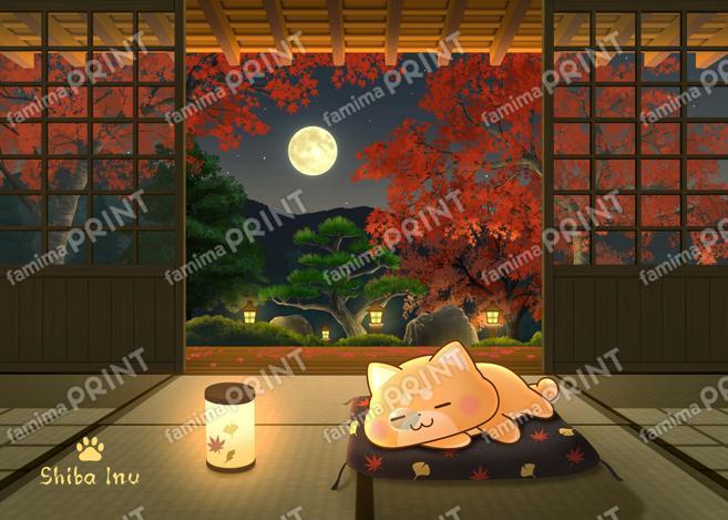 しばいぬちゃん 睡眠の秋