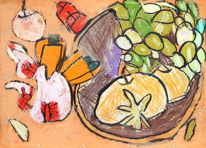 秋を彩る小さなアート作品10　高井美幸　秋の実り