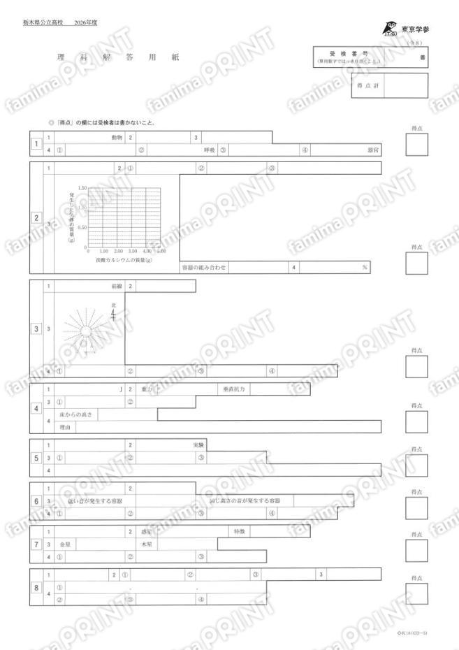 2026Z09栃木県理科