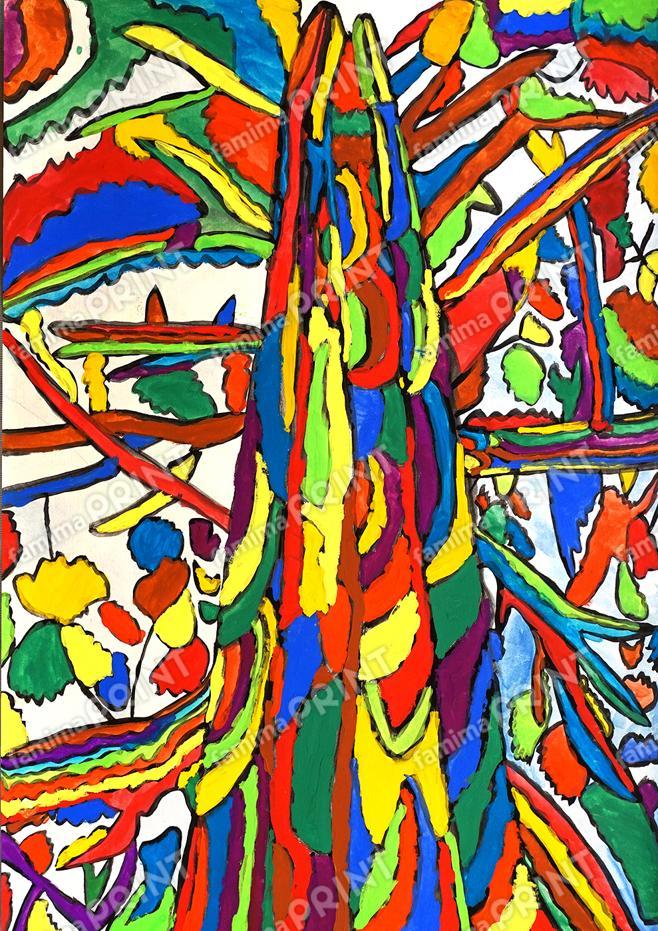 秋を彩る小さなアート作品18　関谷早央　無題