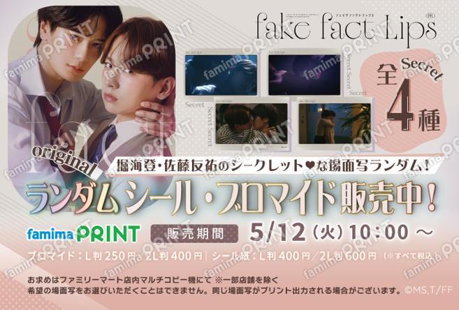 フェイクファクトリップス　オリジナルランダムブロマイド・シール　第1弾
