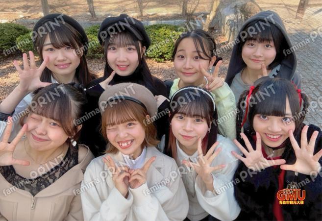 青森市観光大使GMUファミマプリント第二弾 グループブロマイド・シール01