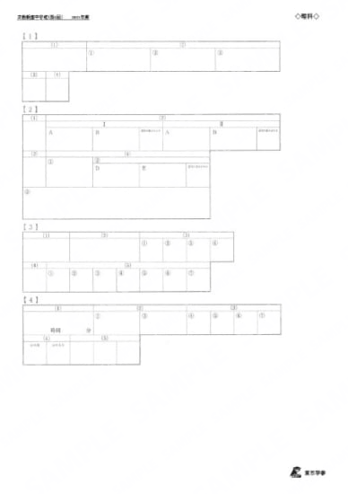 2021Q05立教新座中第1回理科