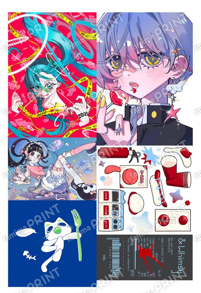 ころも_作品つめあわせ_シール