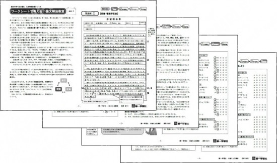 ワークシートで考える小論文解法教室07