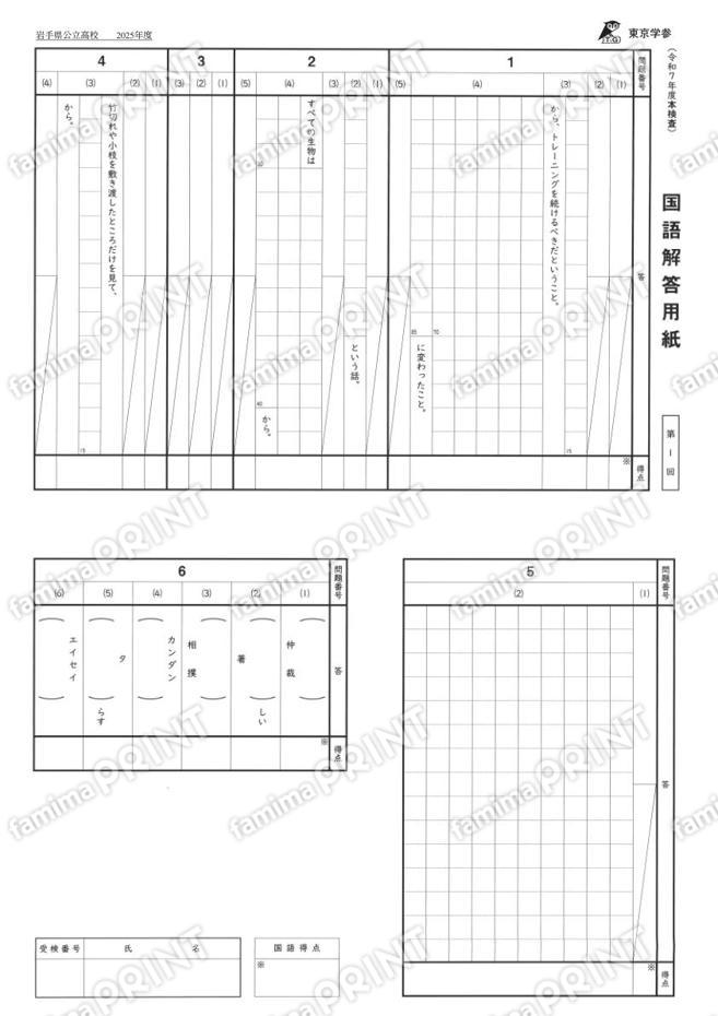 2025Z03岩手県国語