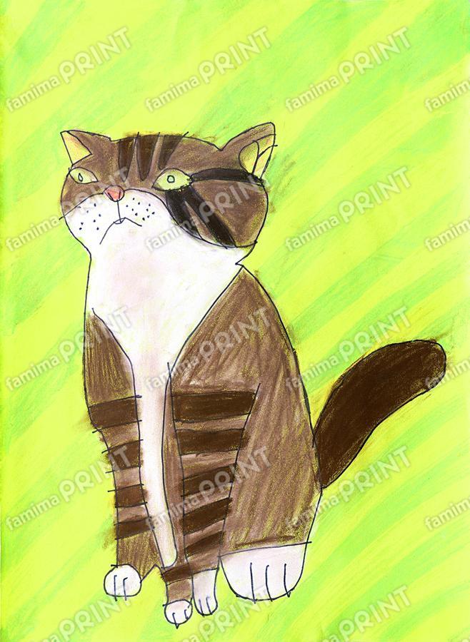 秋を彩る小さなアート 作品26　増田隆征　THE CAT