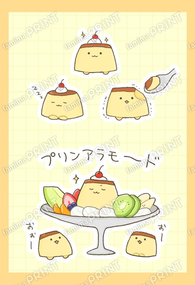 わるるぎシール_プリンちゃん