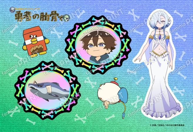 TVアニメ『女神「異世界転生何になりたいですか」俺「勇者の肋骨で」』ステッカー_女神