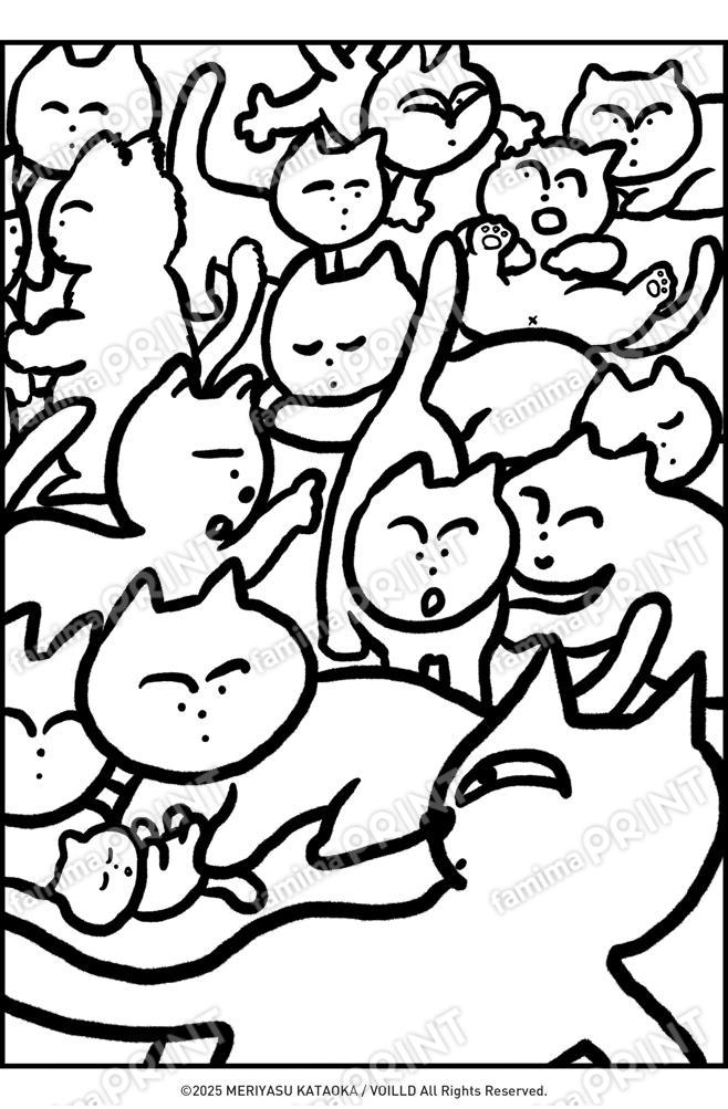 CAT塗り絵_wb_hagaki