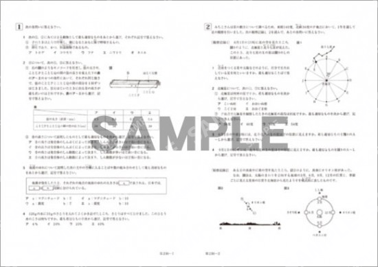 ＭＪ-中学受験完成テスト　理科　第2回