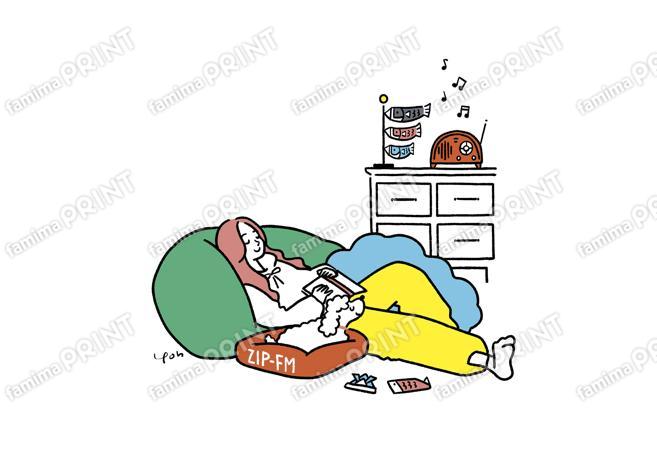 ZIP-FM PRINT STICKER_May