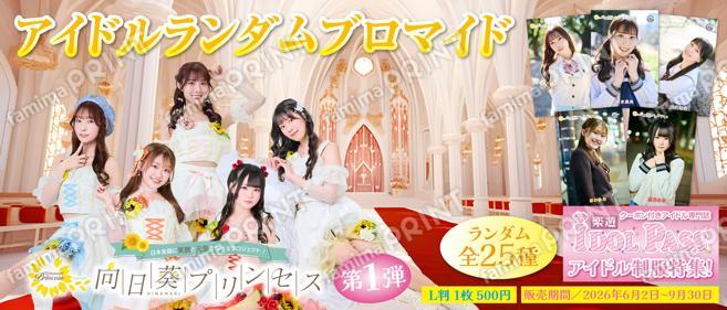 向日葵プリンセス　ランダムブロマイド　第1弾