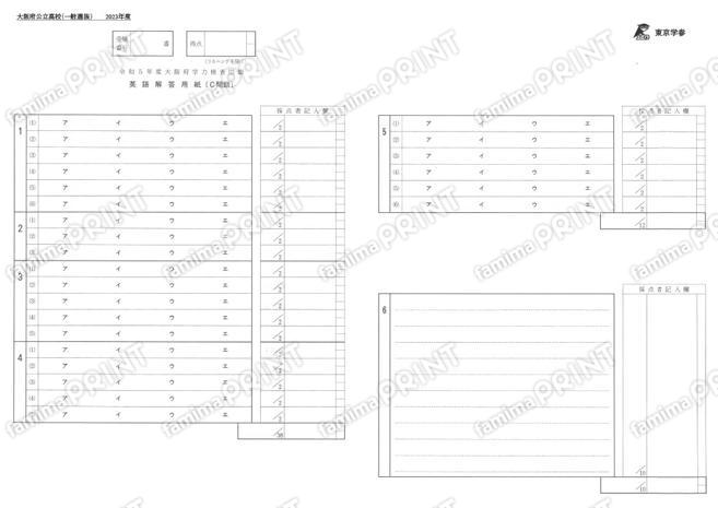 2023Z27大阪府一般英語C問題