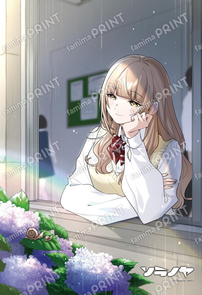 描き下ろしイラストカード5-6月