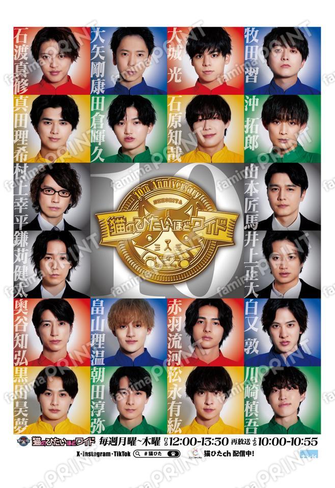 猫のひたいほどワイド2025年度番組ビジュアルポスター