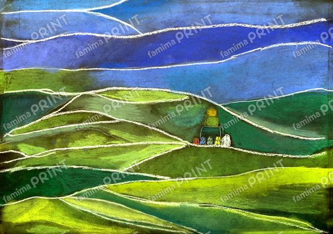 秋を彩る小さなアート 作品12　大畑行秀　風景