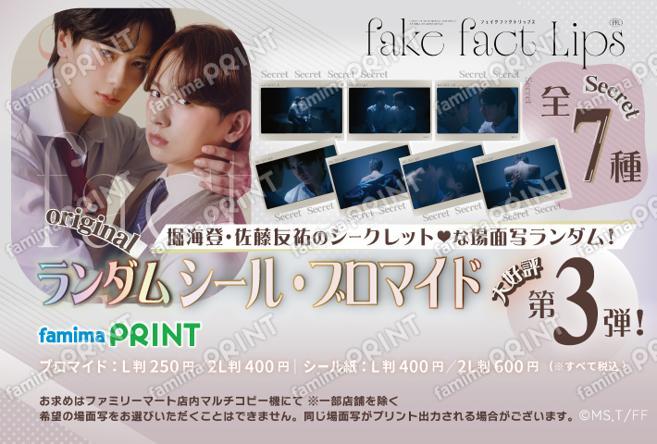 フェイクファクトリップス　オリジナルランダムブロマイド・シール　第3弾