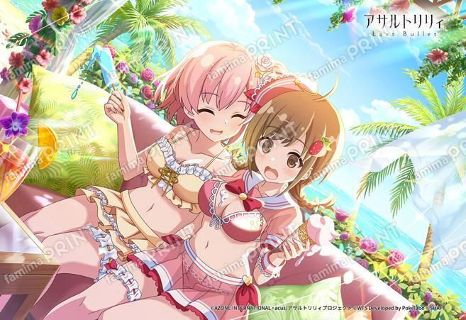 夏の日のアクシデント(梨璃＆汐里)