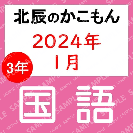 2023年度北辰テスト３年８回国語