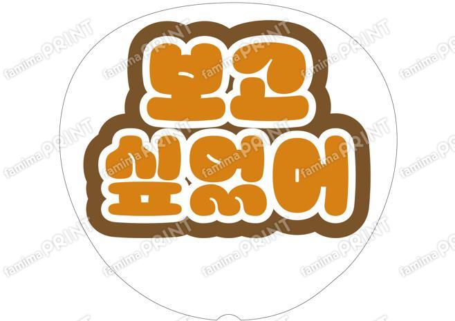 （ハングル）オレンジ-会いたかった