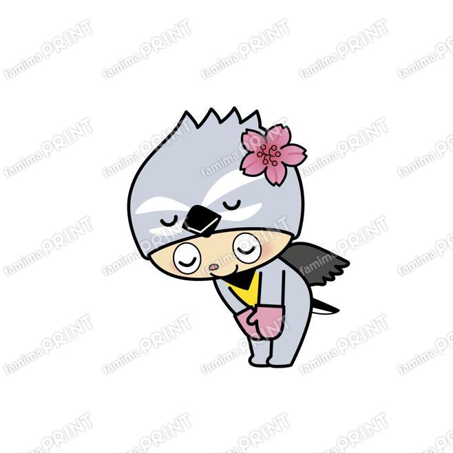 富岡町マスコットキャラクター「とみっぴー」～おじぎ～