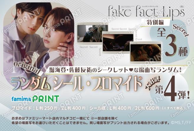 フェイクファクトリップス　オリジナルランダムブロマイド・シール　特別編