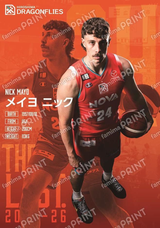 #24 メイヨ ニック選手