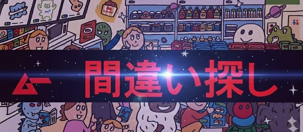 ムーxファミマ　間違い探し