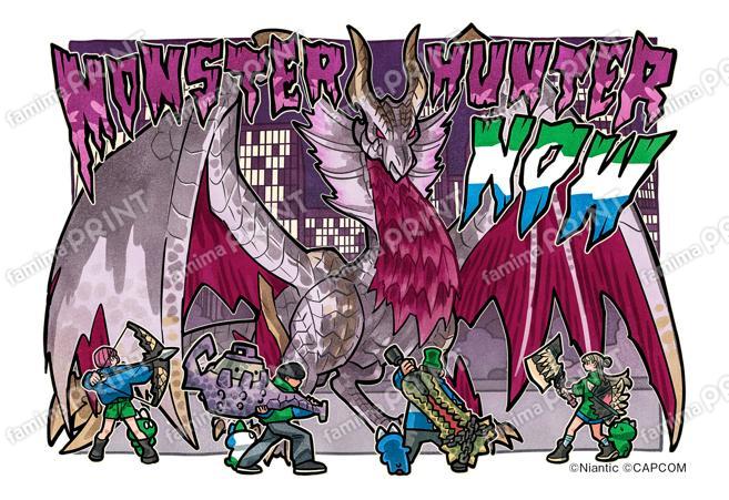 【タケウチリョースケ×モンスターハンターNow】ブロマイド メル・ゼナ
