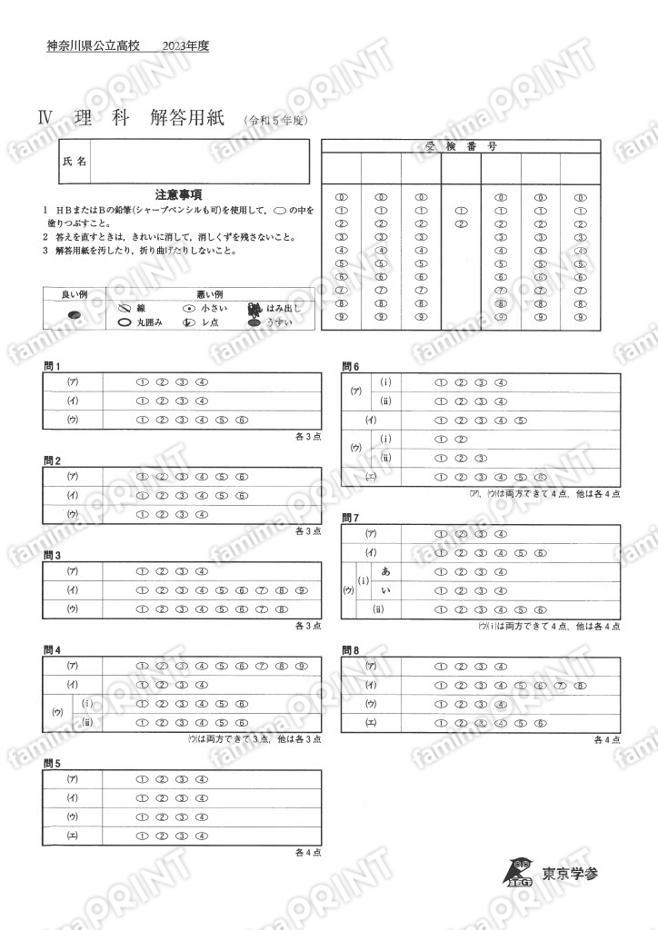 2023Z14神奈川県理科