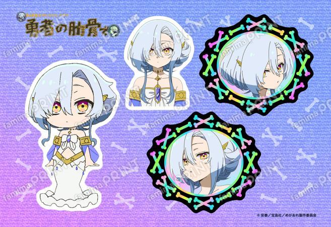 TVアニメ『女神「異世界転生何になりたいですか」俺「勇者の肋骨で」』ステッカー_女神2