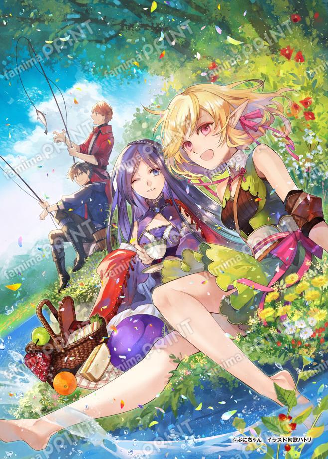 完全回避ヒーラーの軌跡　４巻イラストブロマイド