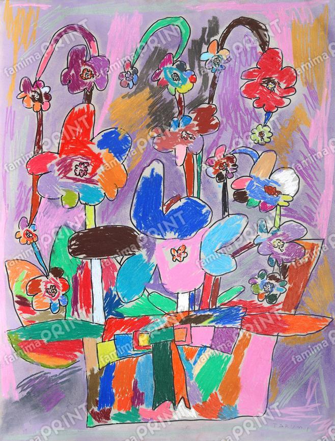 秋を彩る小さなアート作品25　中谷匠　胡蝶蘭