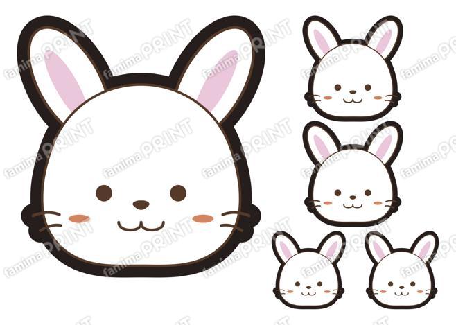 動物(顔)-うさぎ