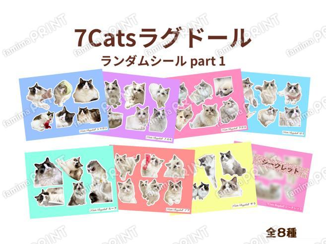 7Catsラグドール ランダムシール Part 1